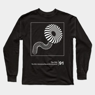 The Orb's Adventures Beyond the Ultraworld / Minimal Graphic Artwork Long Sleeve T-Shirt